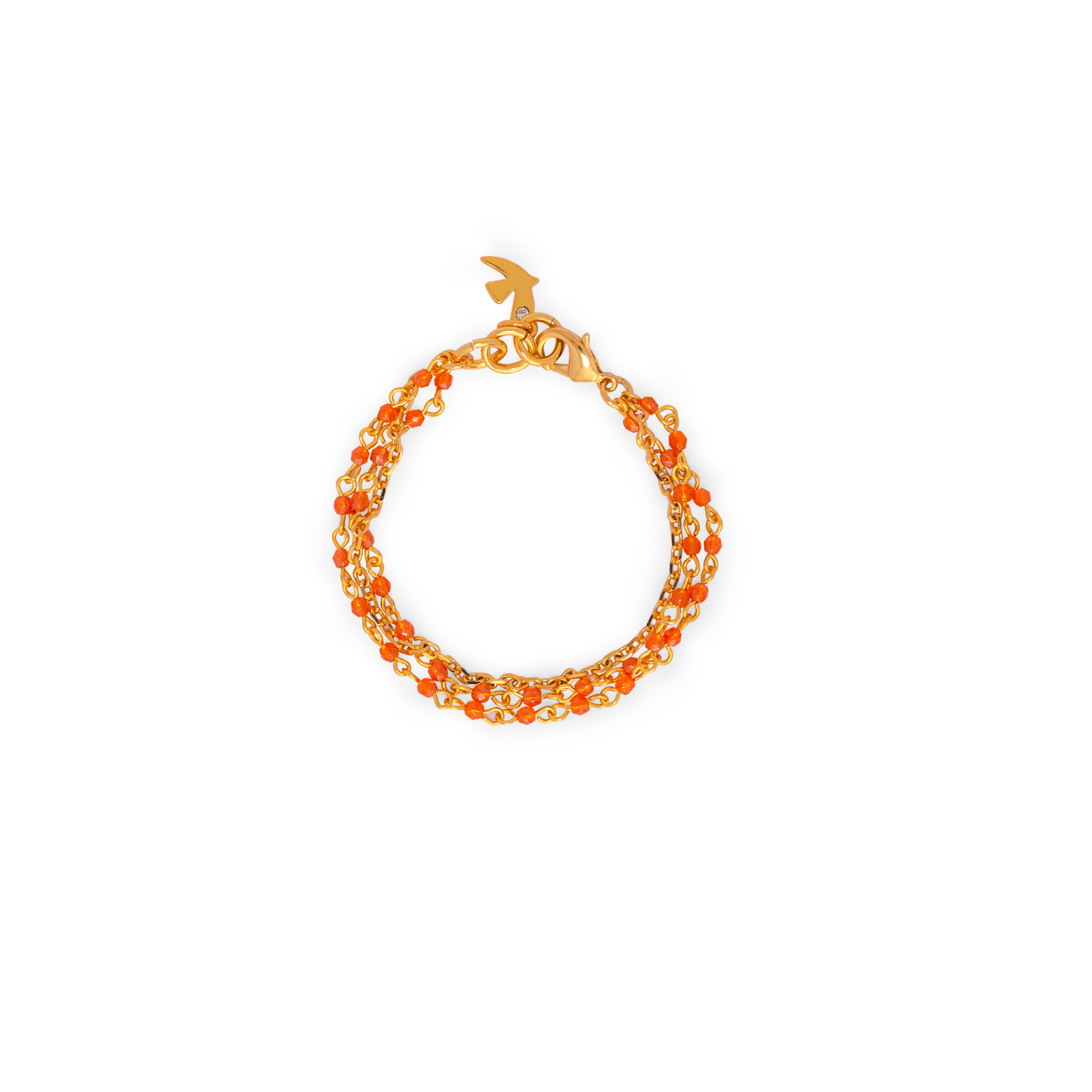 Photo portée Bracelet Doré L'heure Dorée