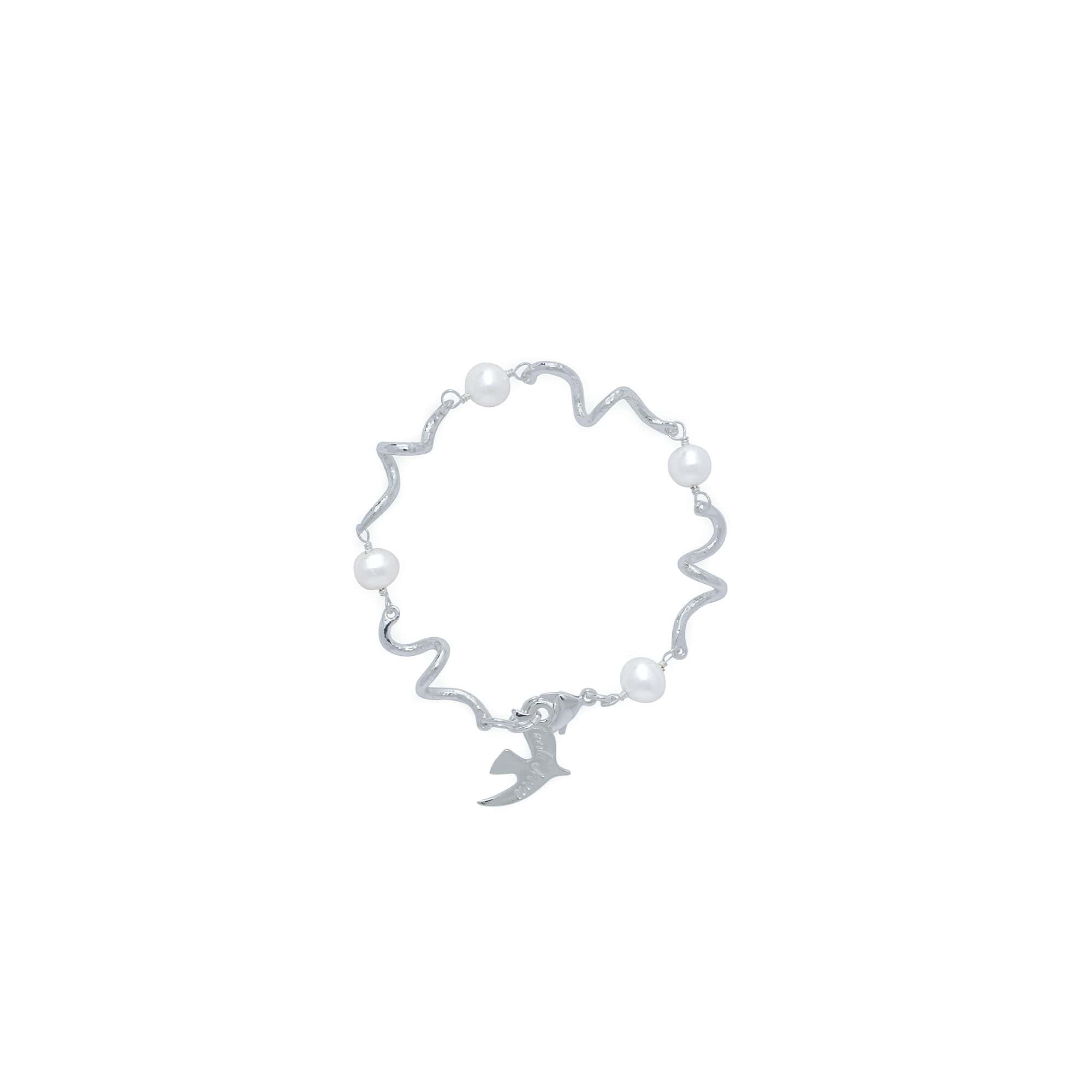 Bracelet Argenté Arabesque