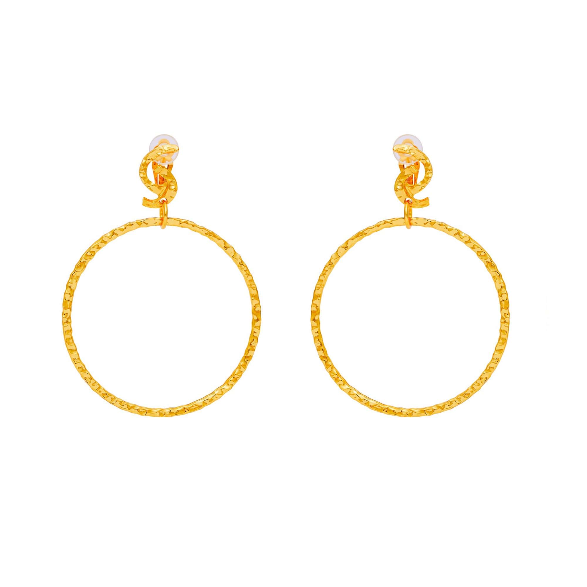 Clip-on Earrings Golden Toréador