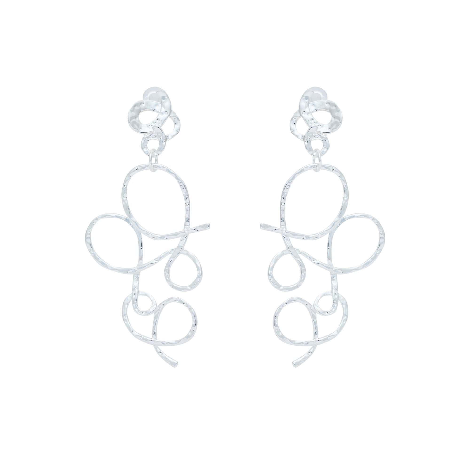 Boucles D'oreilles Clips Argenté Toréador