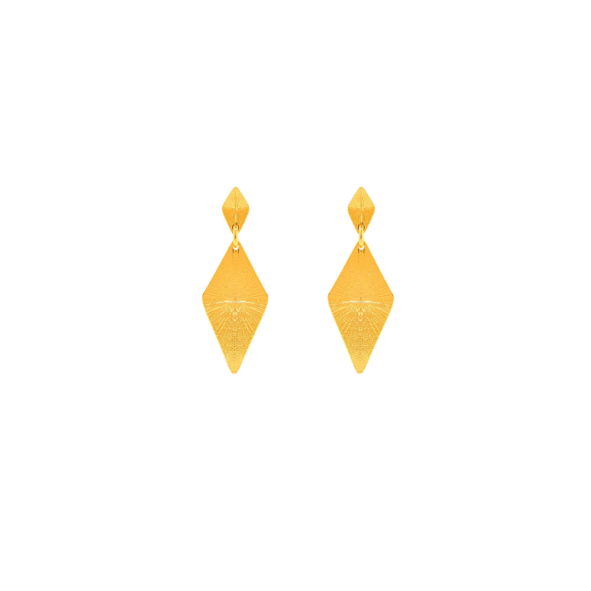 Pierced Earrings Golden Exact