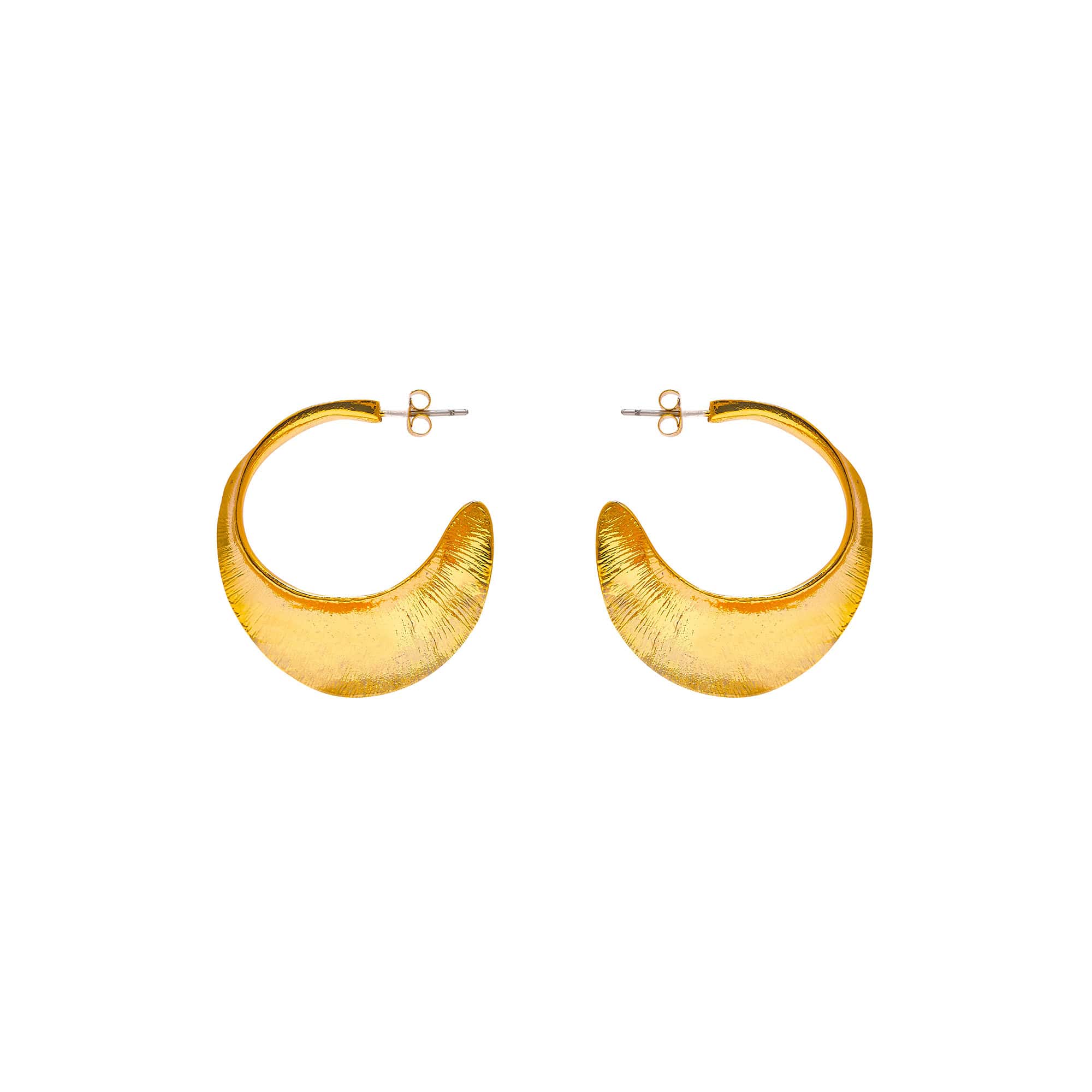 Pierced Earrings Golden Joséphine