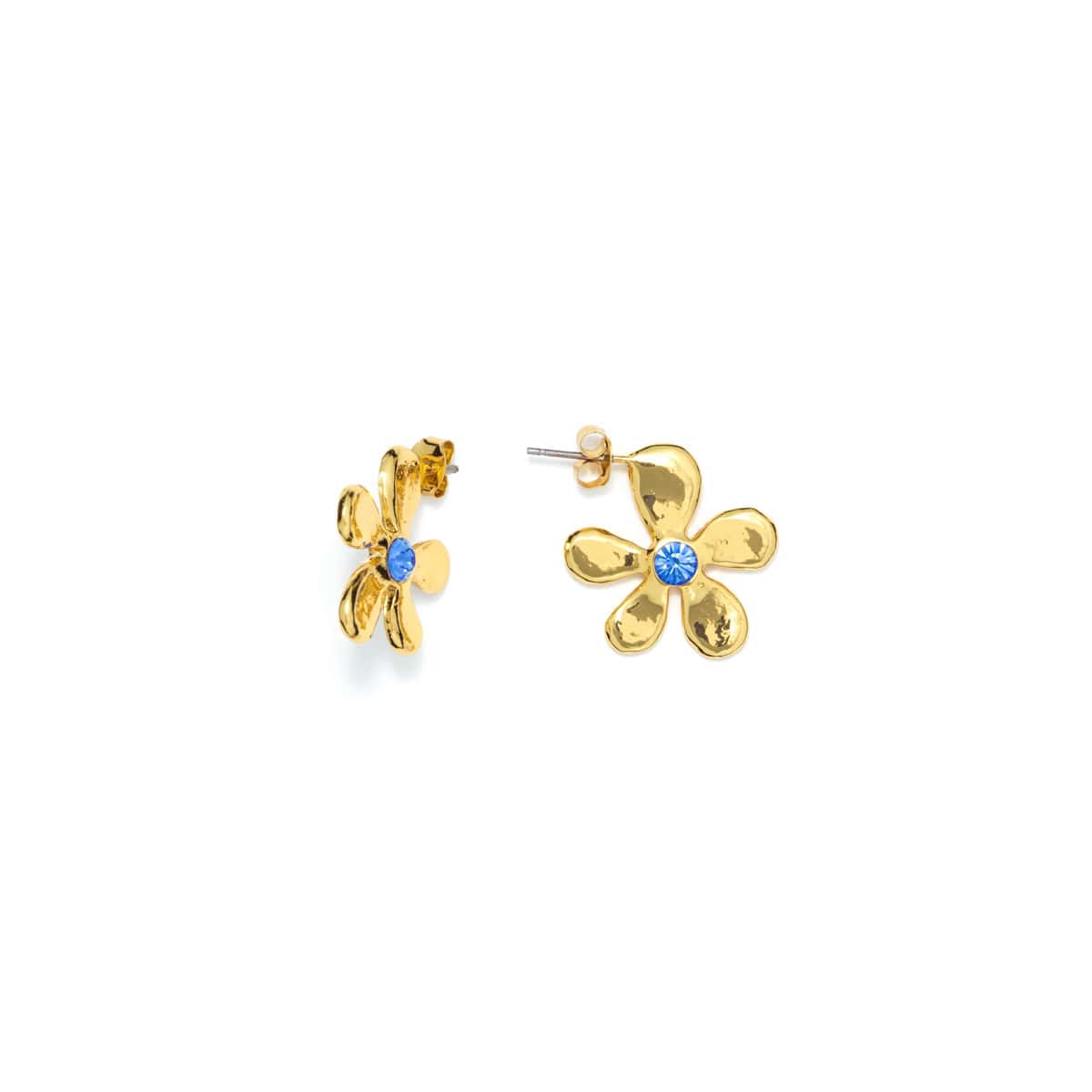 Boucles D'oreilles Percées Doré L'heure Dorée