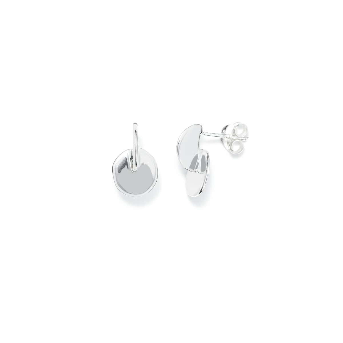 Boucles D’oreilles Argent Massif Etincelle