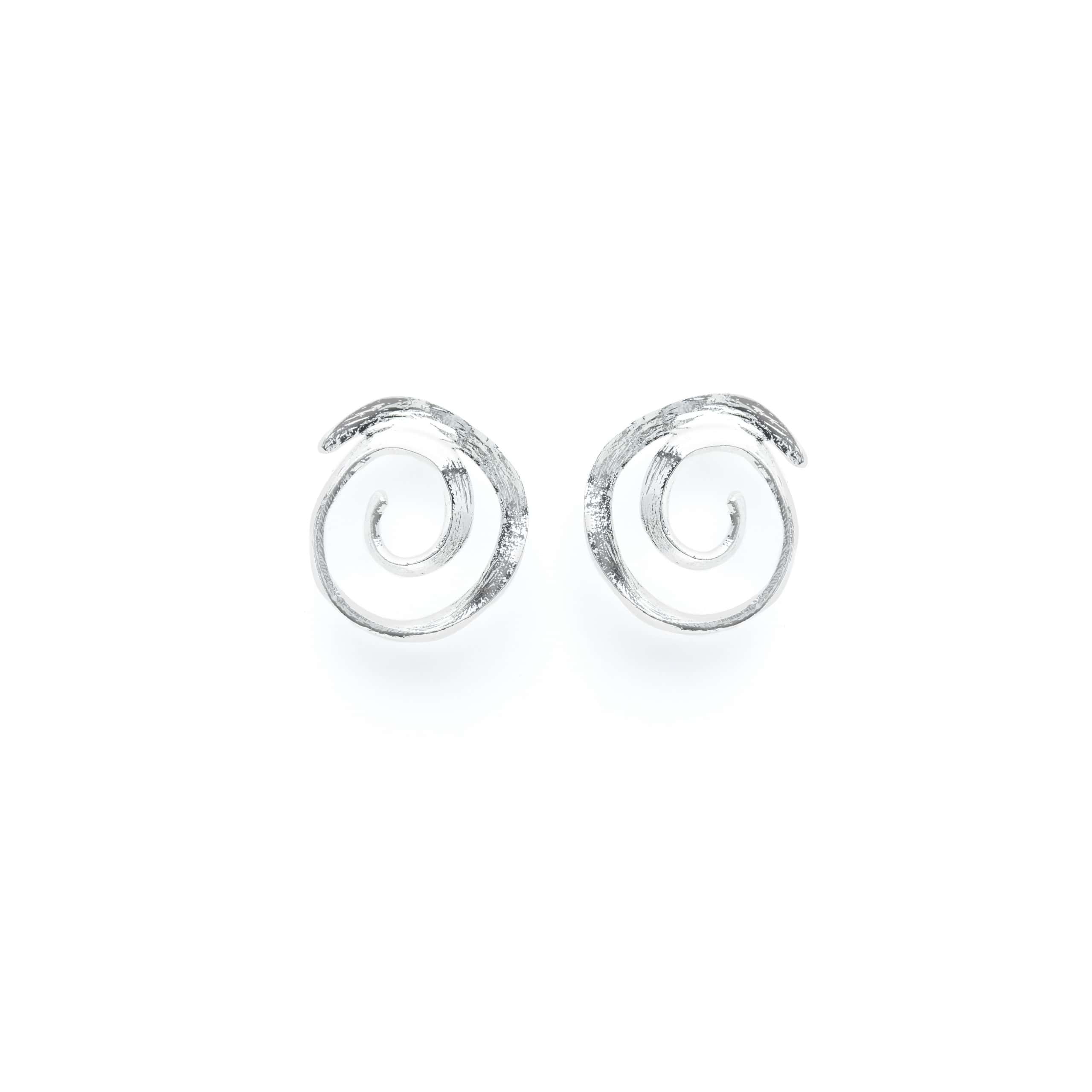 Pierced Earrings Silver Paris