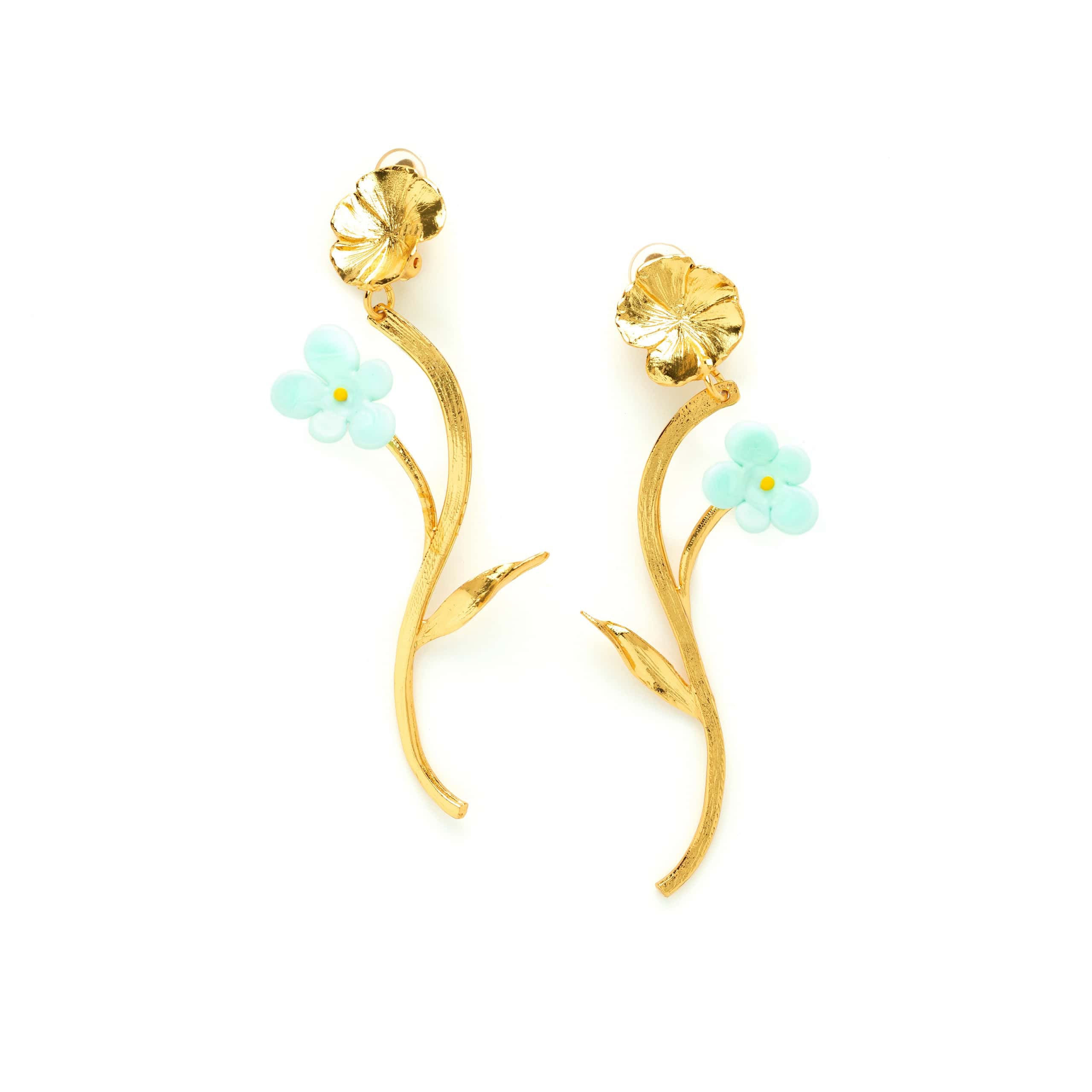 Clip-on Earrings Golden Paris