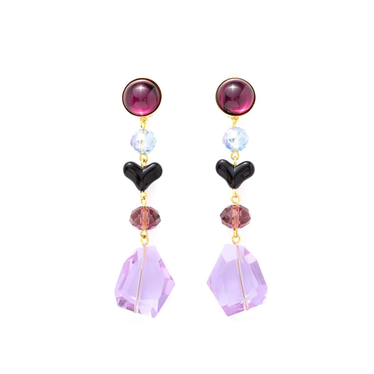 Boucles D'oreilles Clip Dorée Michele