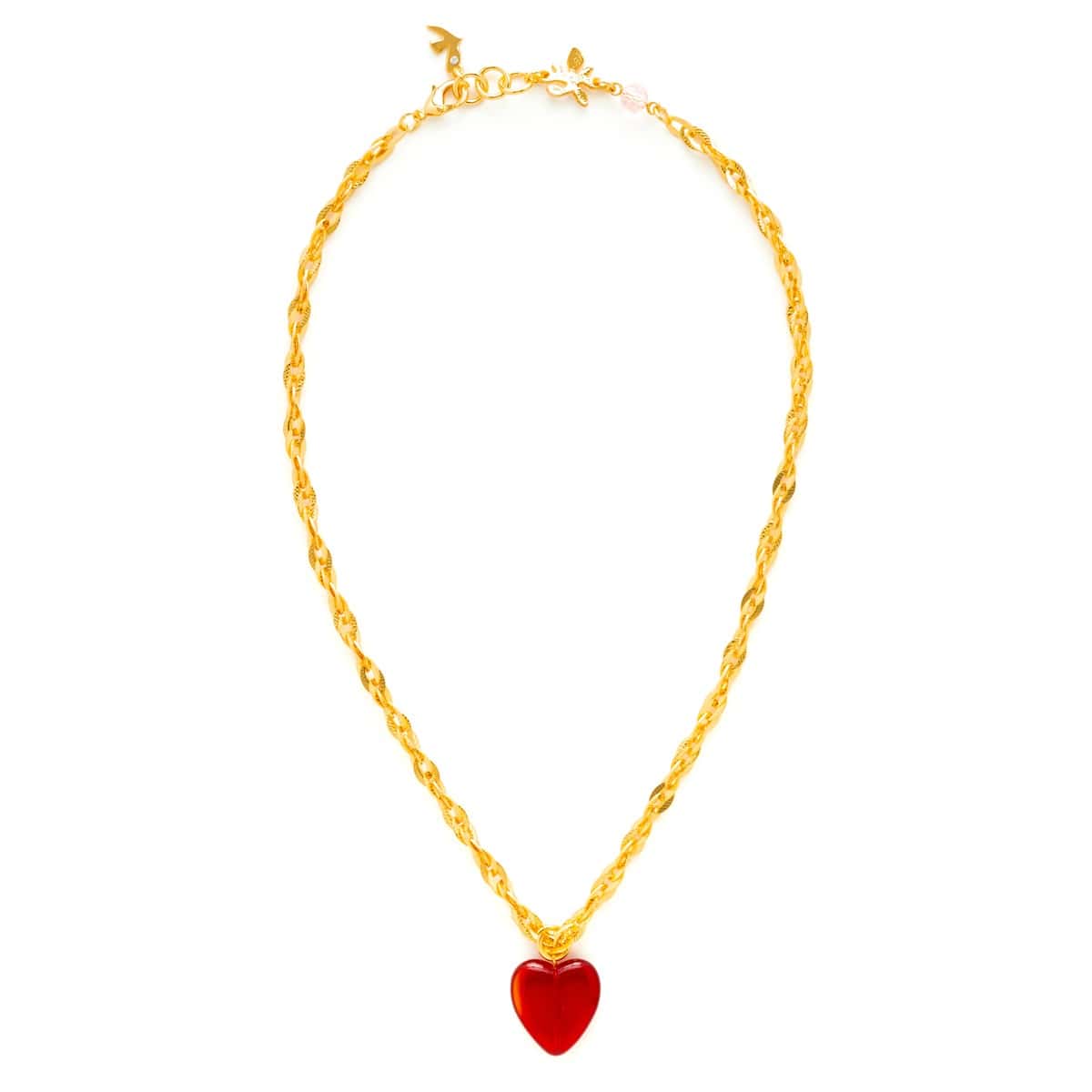 Collier Doré Coeur