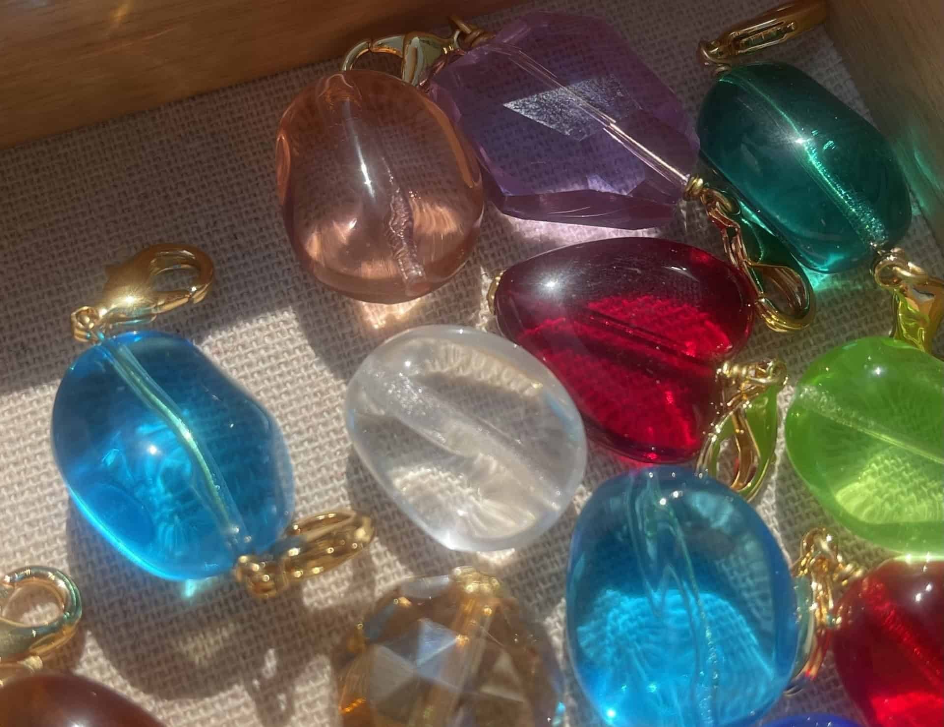 Photo portée Collier L'heure Dorée Interchangeable