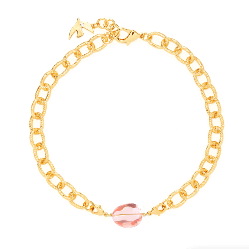 Photo portée Perle Charms Rose Nude