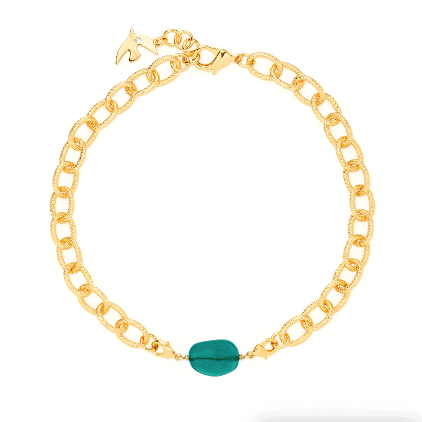 Photo portée Pearl Charms Forest Green