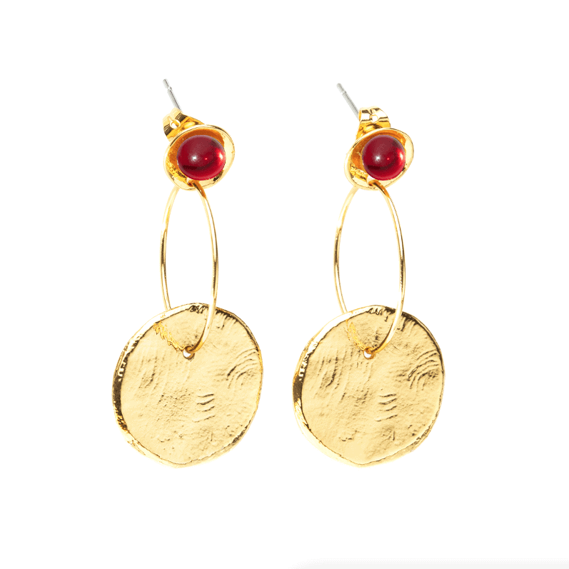 Photo portée Boucles D'oreilles Percées Interchangables