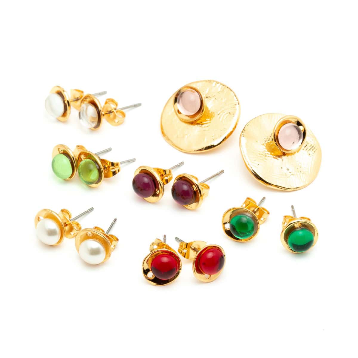 Photo portée Boucles D'oreilles Percées Interchangables