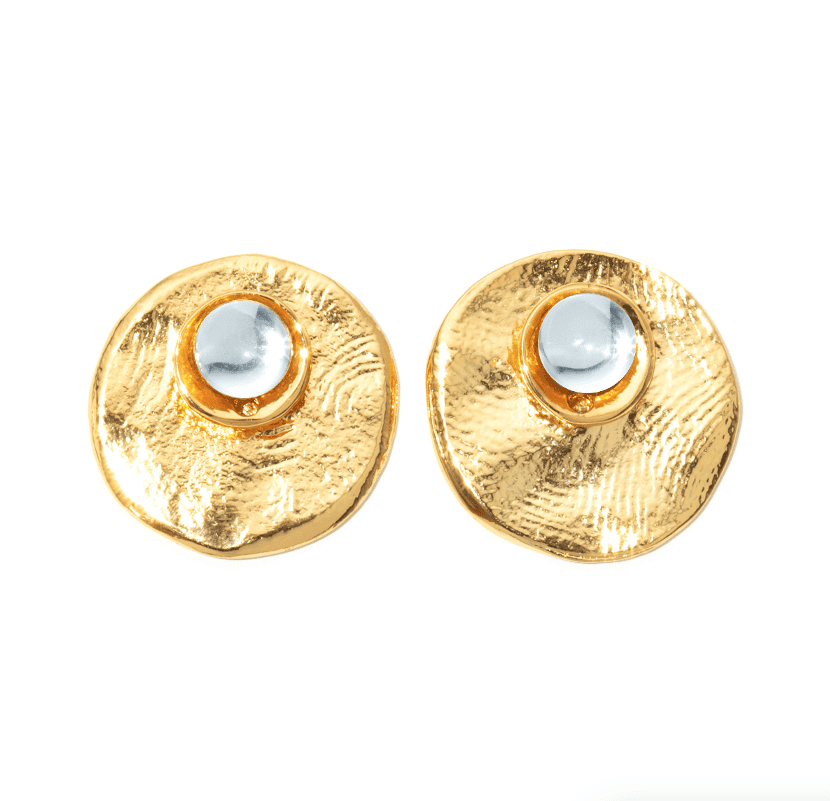 Photo portée Eternal Crystal Pierced Earrings