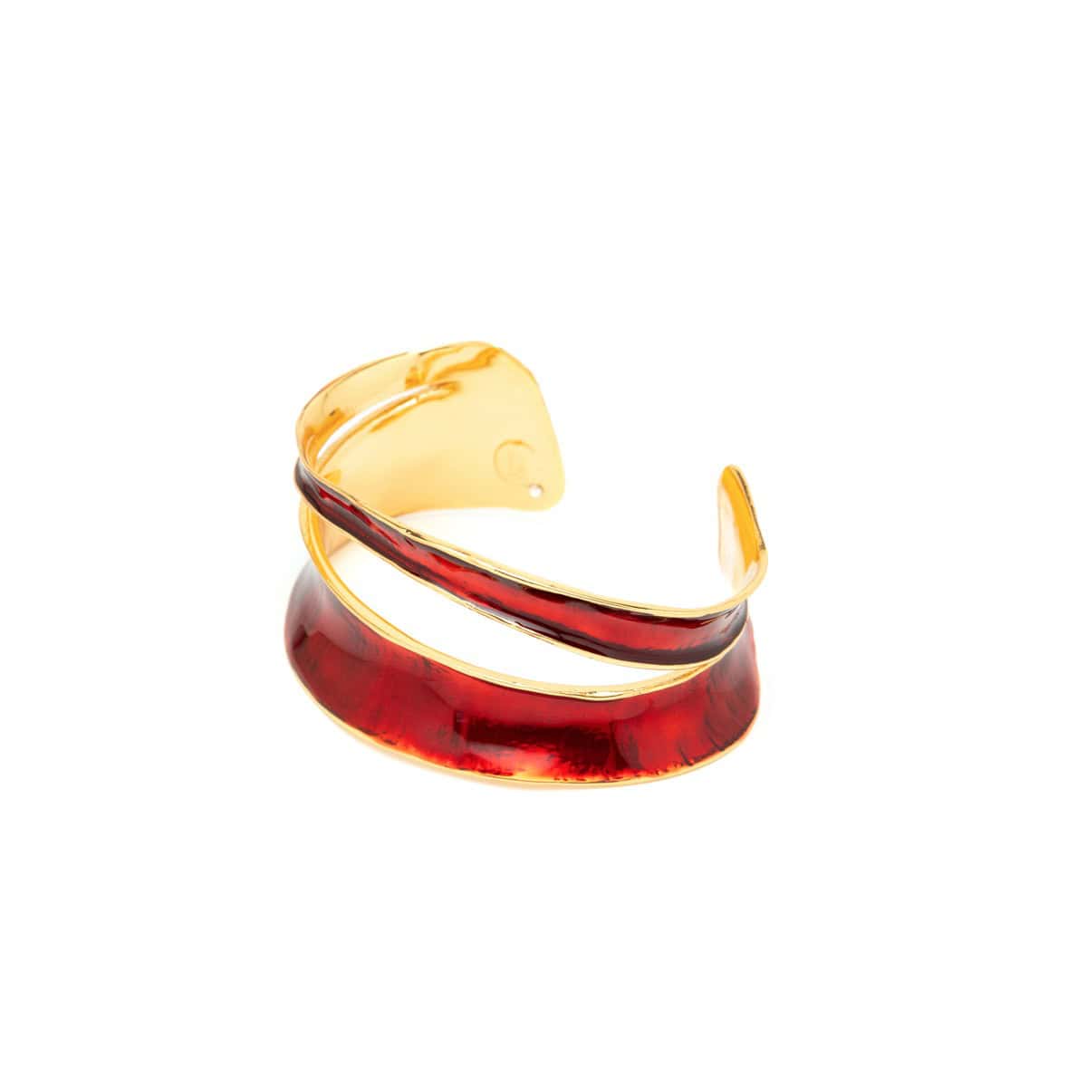 Photo portée Premier Rendez-vous Gold Cuff