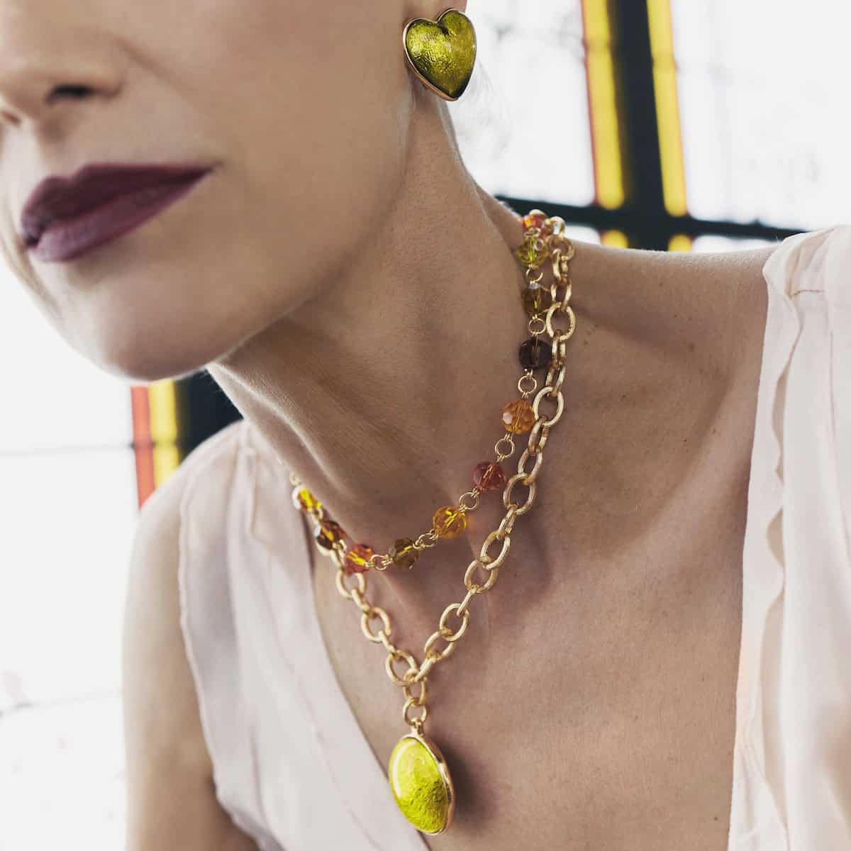 Photo portée L'amoroso Necklace