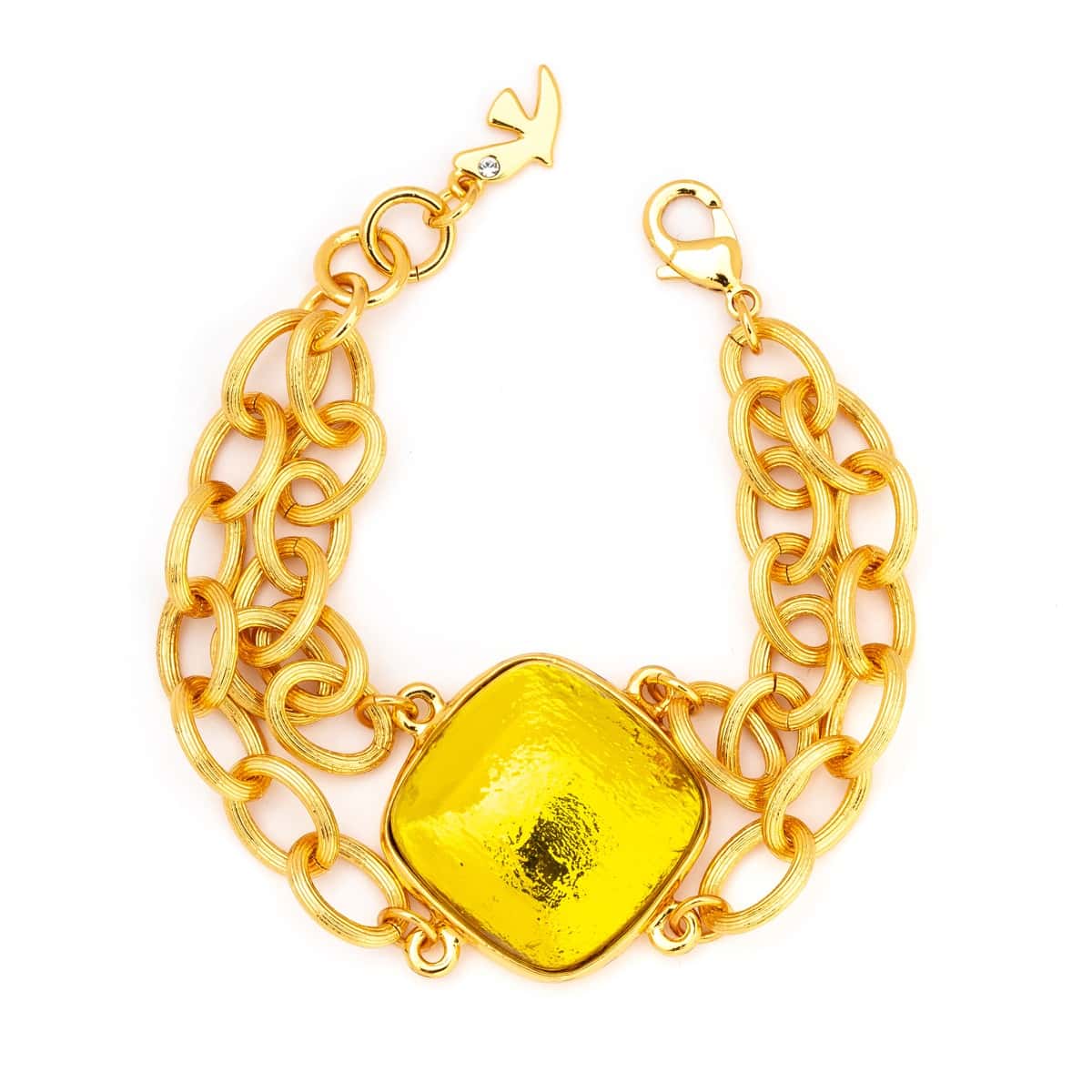 Photo portée L'amoroso Gold Bracelet