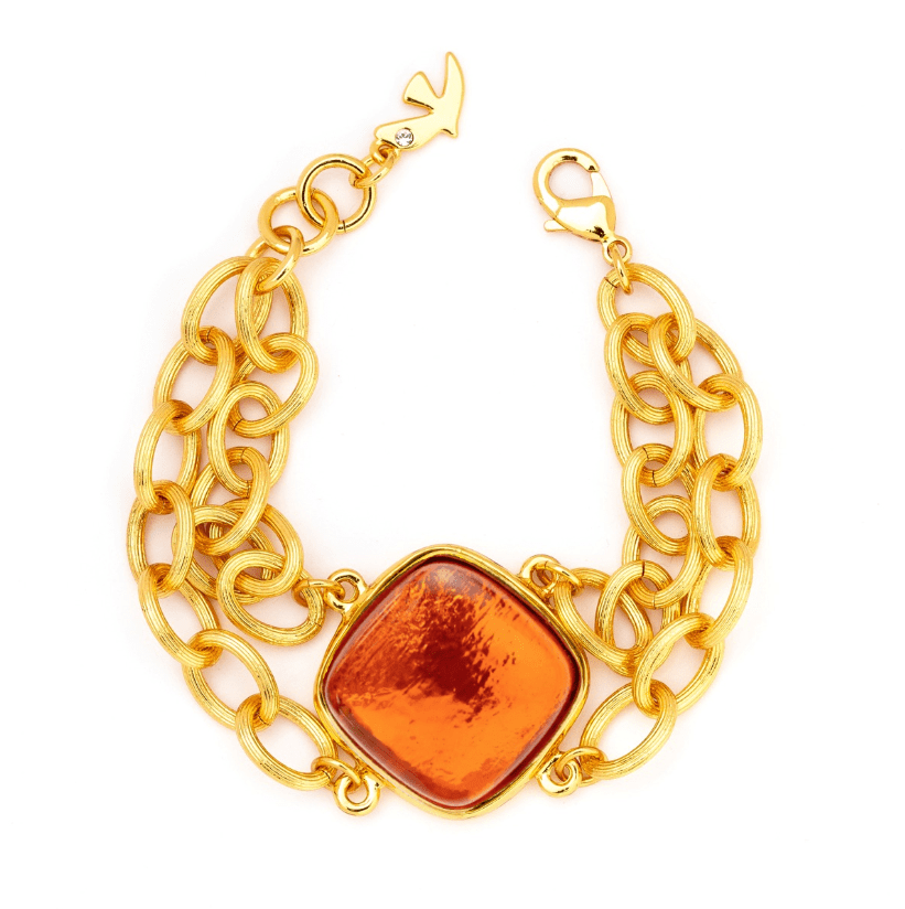 Photo portée L'amoroso Gold Bracelet