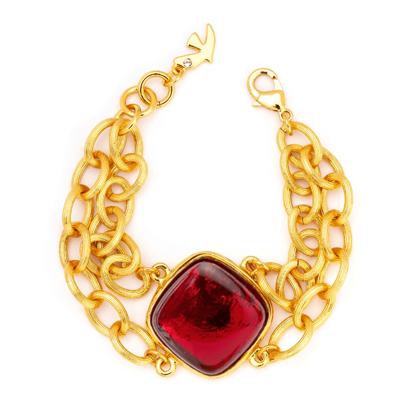 Photo portée L'amoroso Gold Bracelet