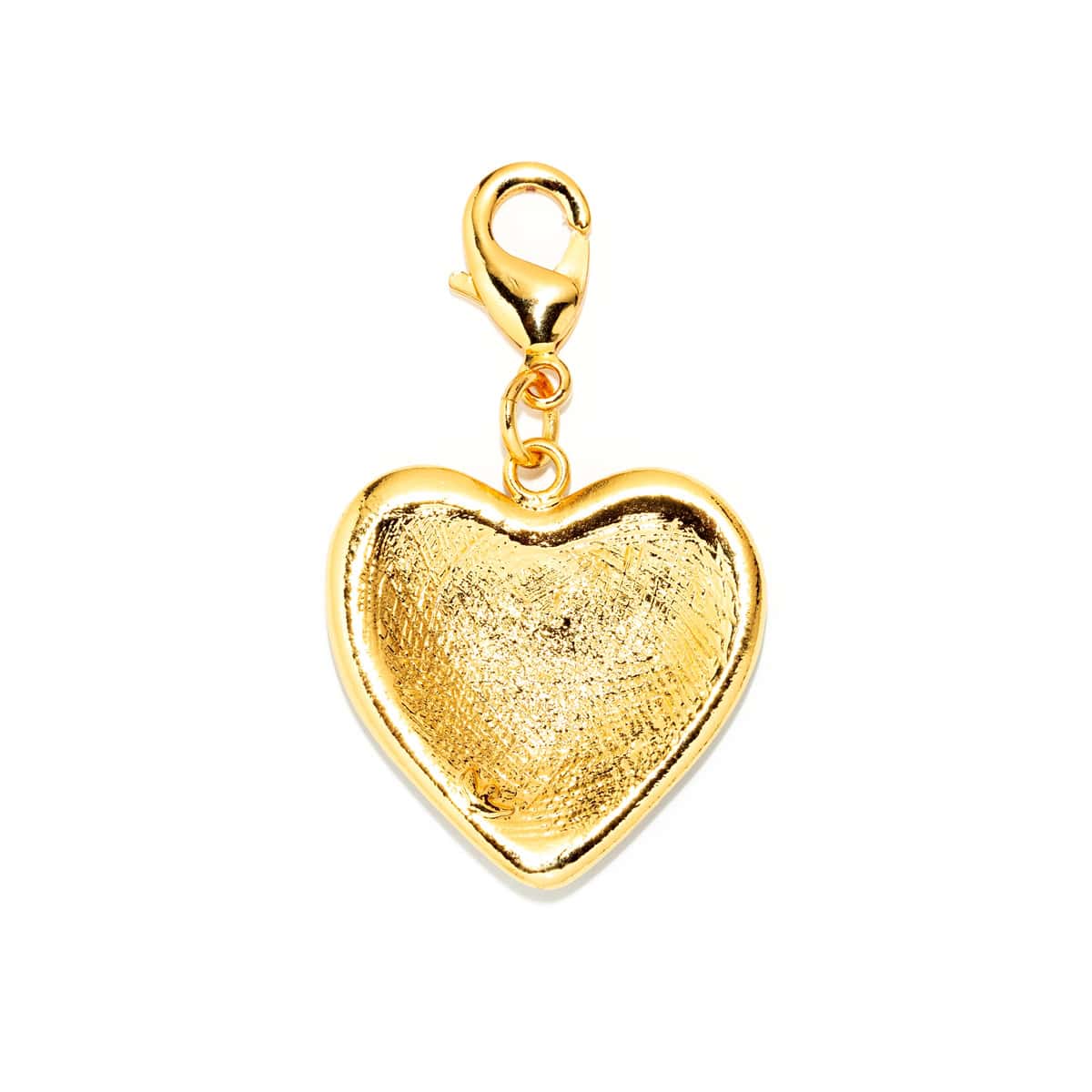Photo portée Perle Charms Rouge Coeur D'amour