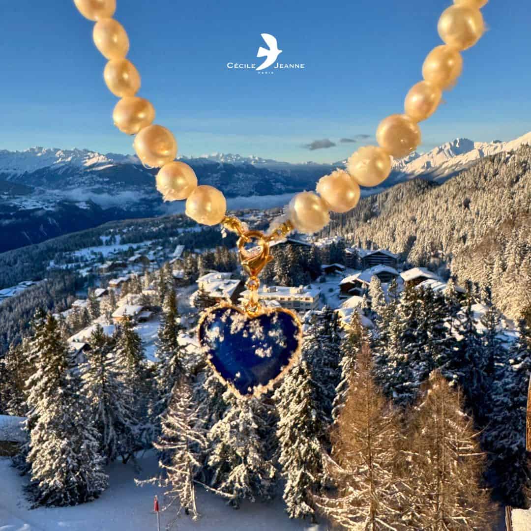 Photo portée Collier Coeur D'amour (interchangeable)