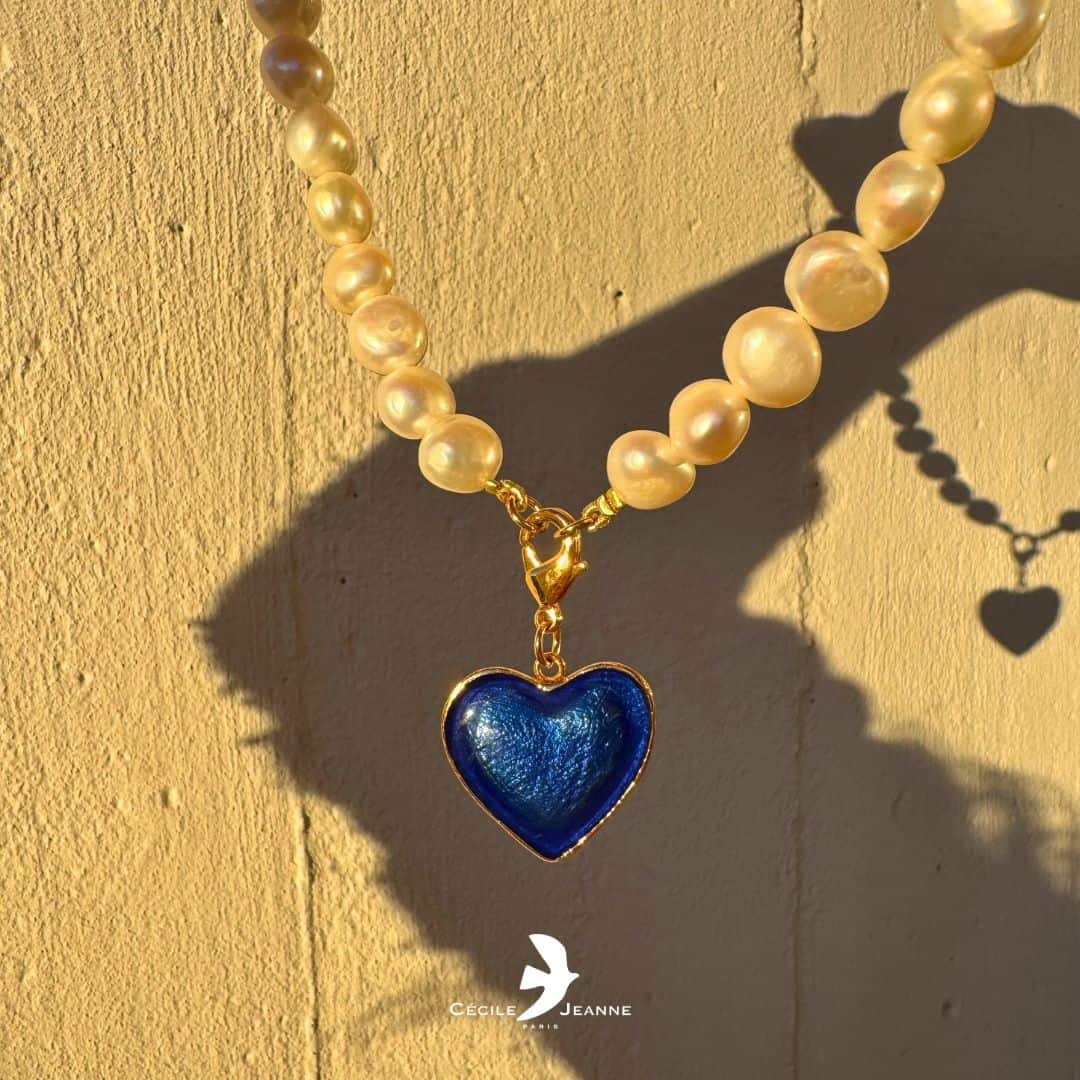 Photo portée Collier Coeur D'amour (interchangeable)