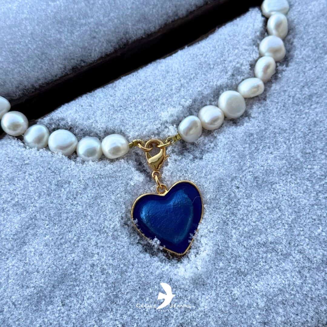 Photo portée Collier Coeur D'amour (interchangeable)