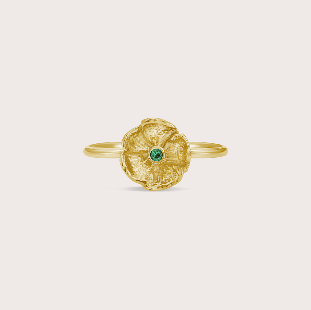 Photo portée Bague Aurore