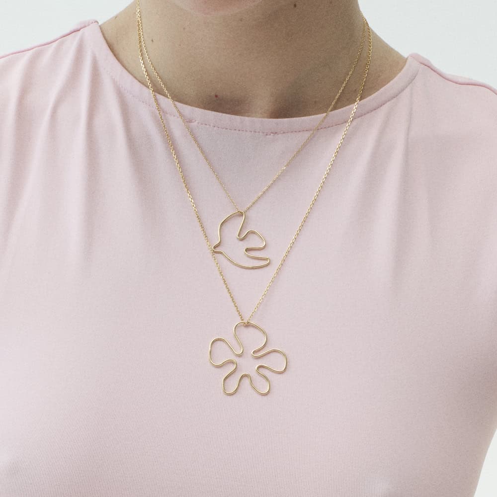 Photo portée Collier Pendentif Petite Sublime