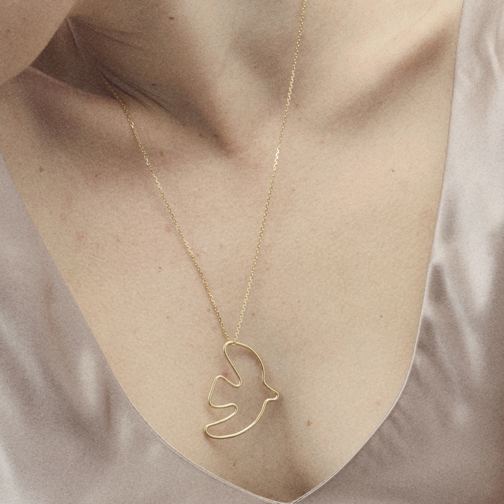 Photo portée Collier Pendentif La Sublime