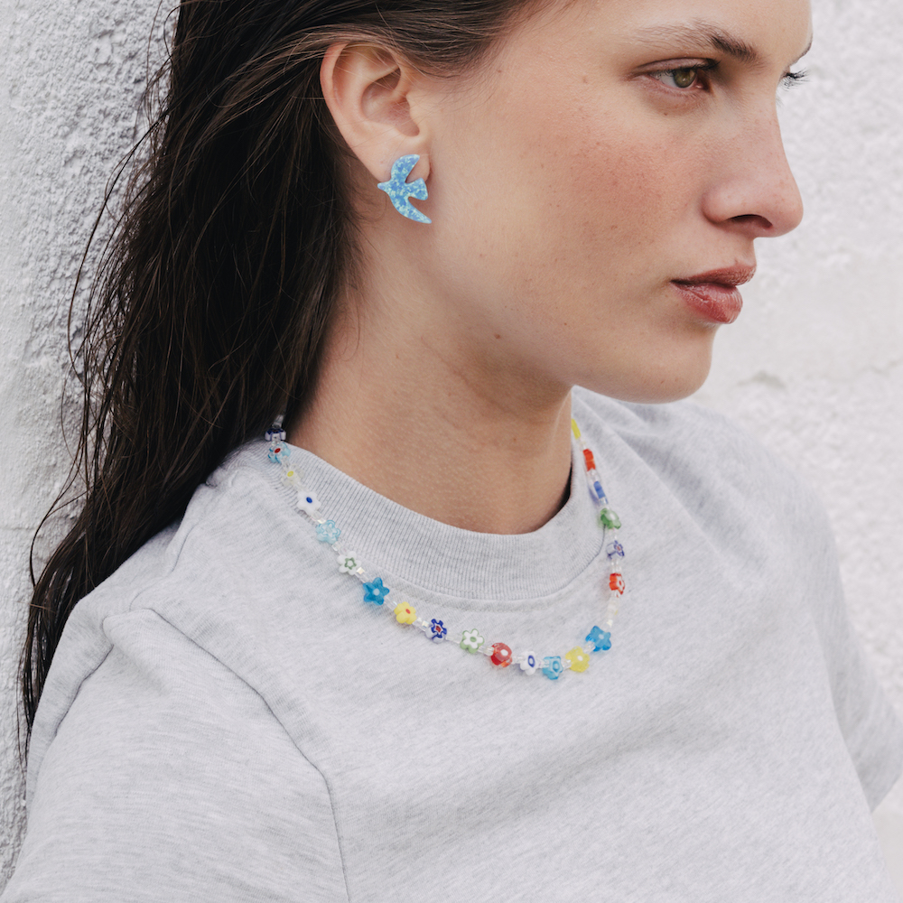 Photo portée Collier Argent Bb
