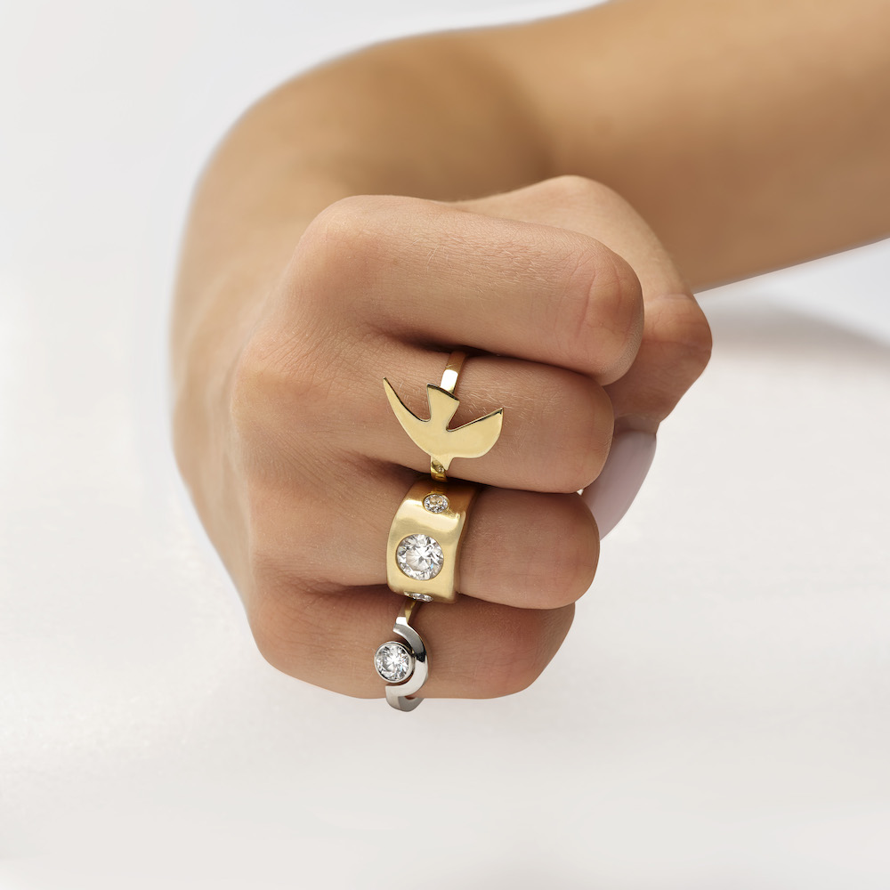 Photo portée Bague La Sublime