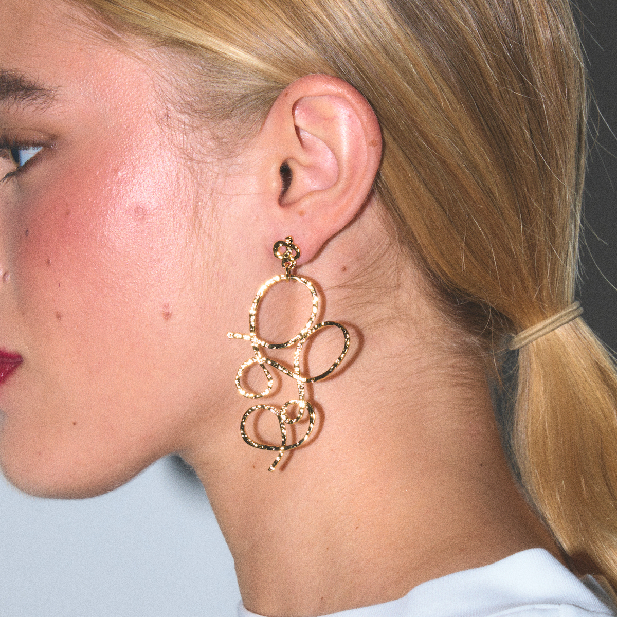 Photo portée Toréador Pierced Earrings