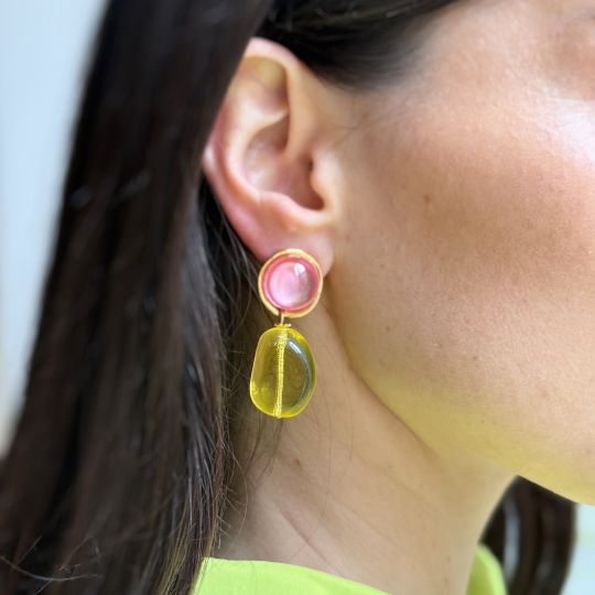 Photo portée Boucles D'oreille Clips Délicatesse